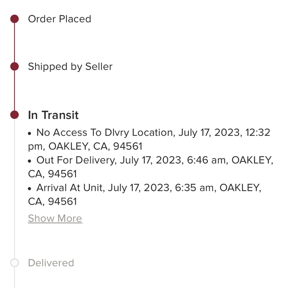USPS screenshot